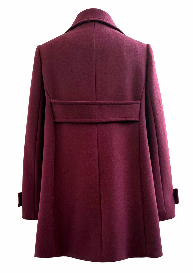 Cappotto Doppiopetto in panno mistolana