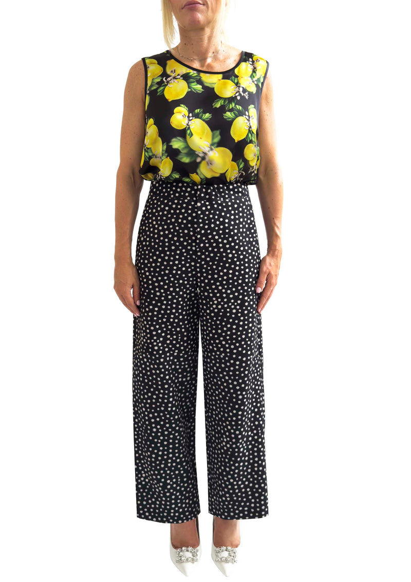 Pantaloni con stampa Pois - Alan 45st
